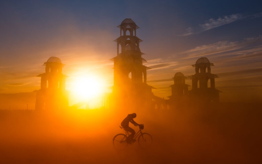 Burning Man Bike